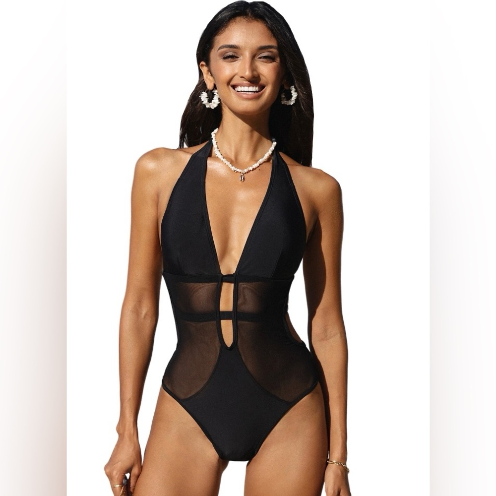 NWT Cupshe Mesh Swimsuit
